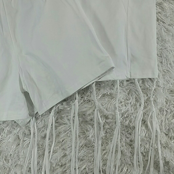White Long Fringes 2 pc set. Kids  :) - Picture 2 of 5