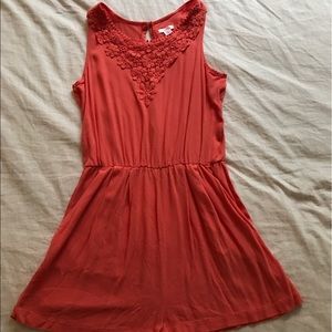 Coral Romper