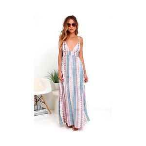 Lulus maxi dress