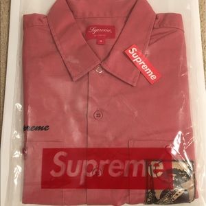 Supreme Zapata Work Shirt Size Medium