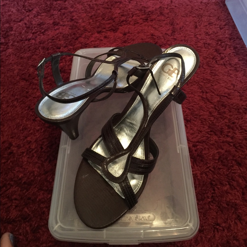 Chocolate sandals