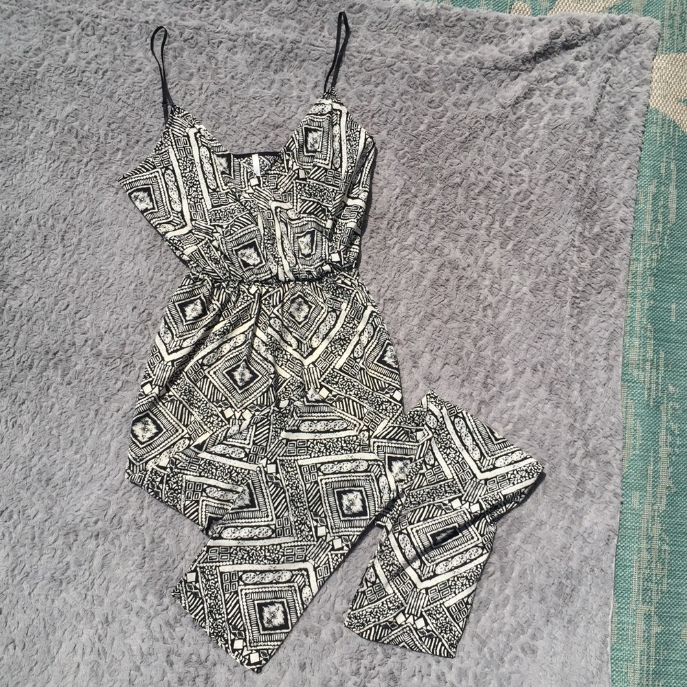 Geometric Pattern Jumpsuit