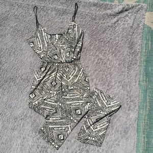 Geometric Pattern Jumpsuit