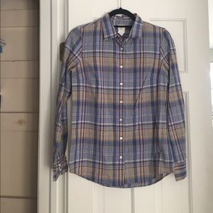 J. Crew Plaid Button Down