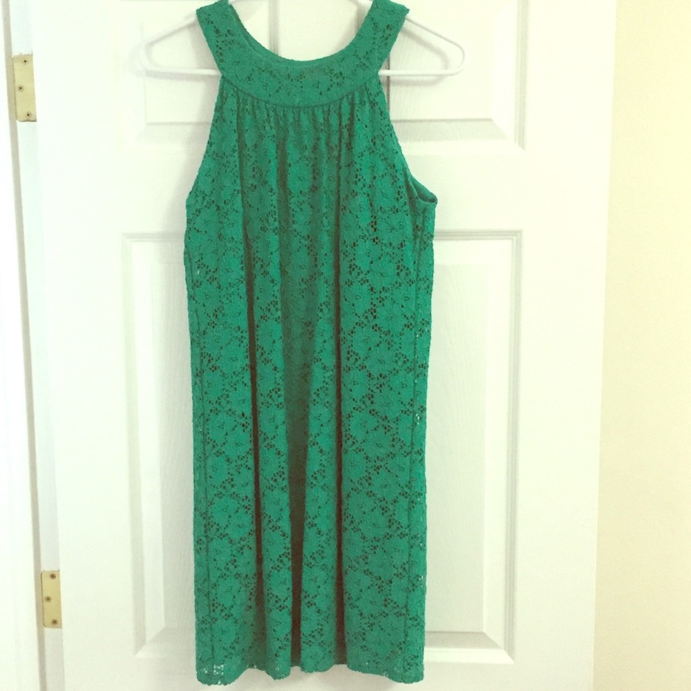Green dress
