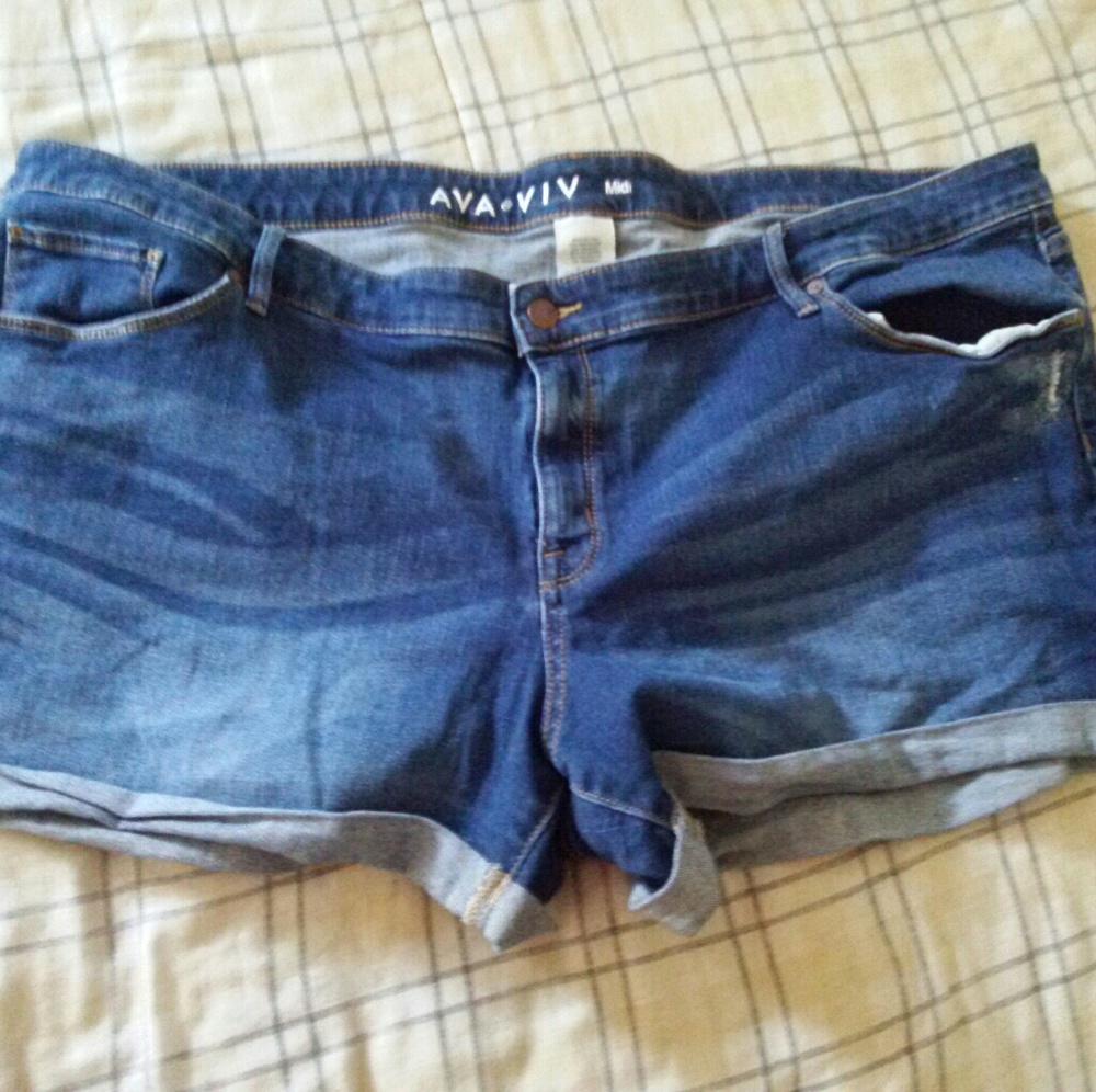 Denim jean short