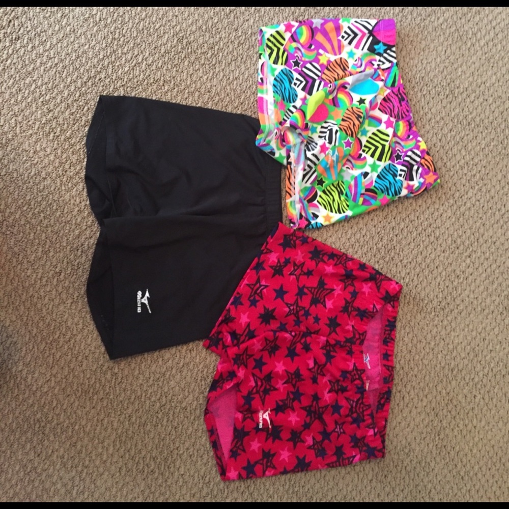 Mizuno spandex shorts