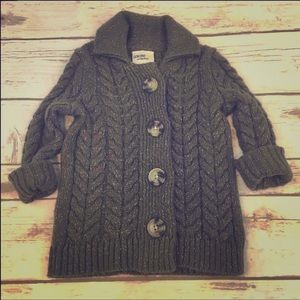 Osh Kosh baby girl 18 mo Green chunky sweater