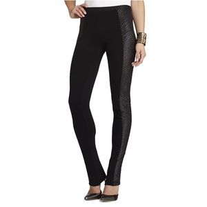 BCBG Maxazria Lyn leather leggings