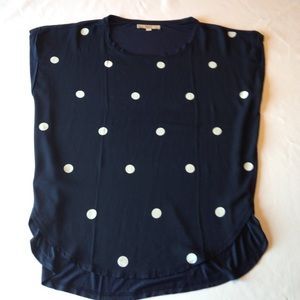 Beautiful polka dot top