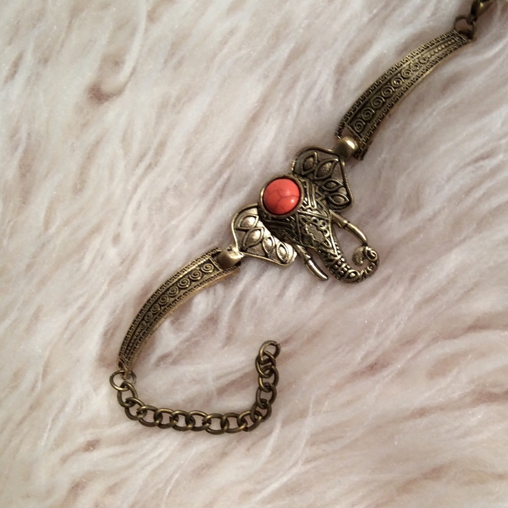 Elephant Shape Gem Bracelet - Picture 3 of 5