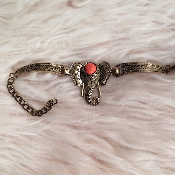Elephant Shape Gem Bracelet - Picture 2 of 5