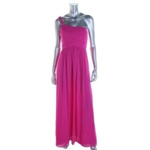 Ivanka Trump fuchsia long dress