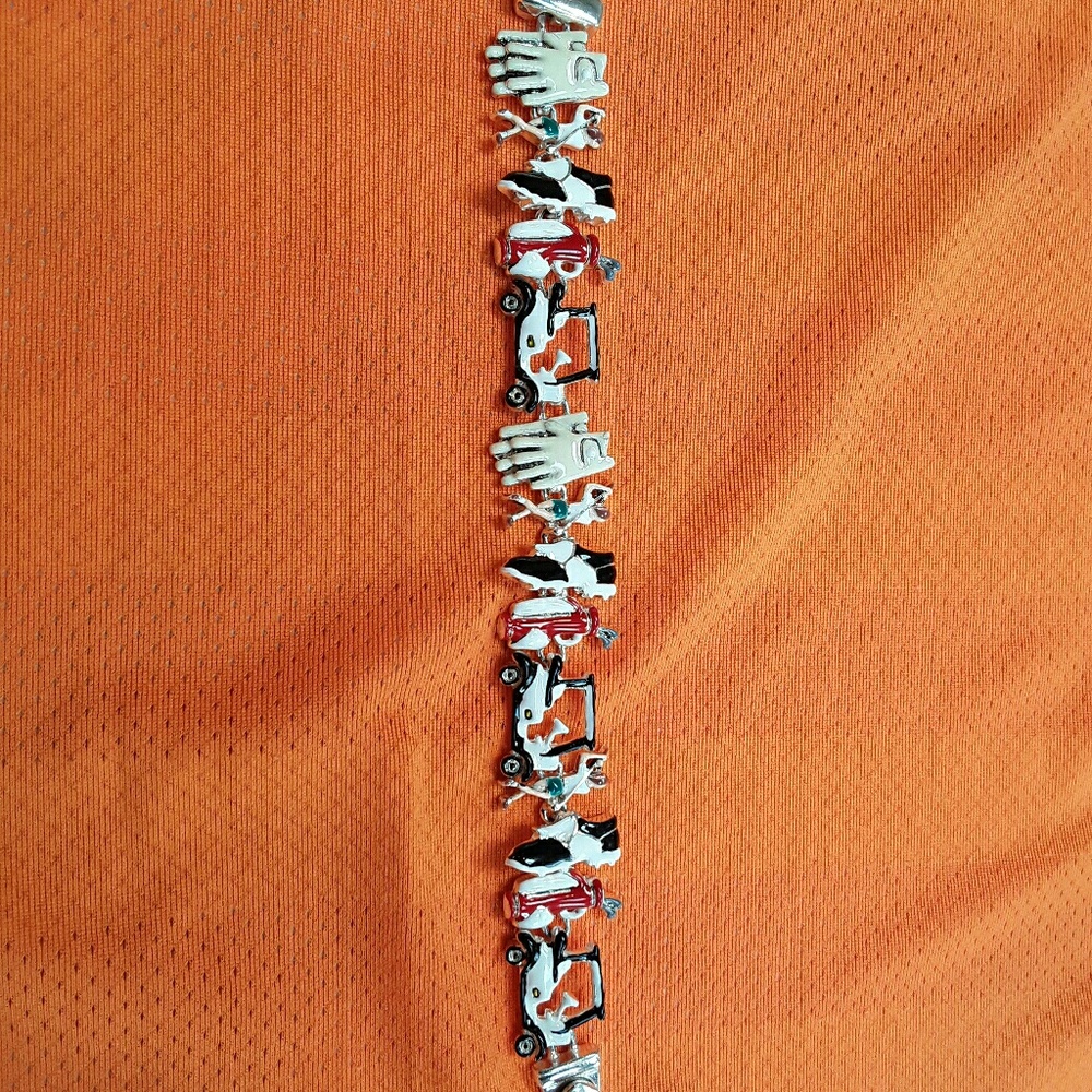 Stylish Themed magnetic golf bracelet Vintage Y2K