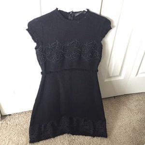 BLACK ZARA DRESS