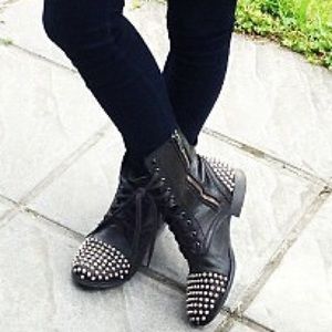 Steve Madden studded boots