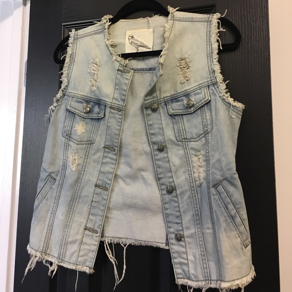 Denim vest