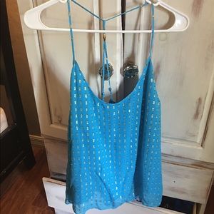 Lilly Pulitzer Capri Blue Tank {never worn}