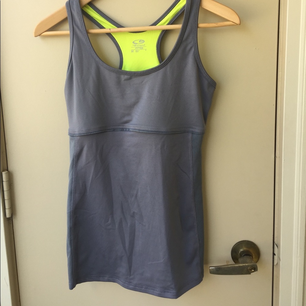 Champion workout tank top - built in bra no pads