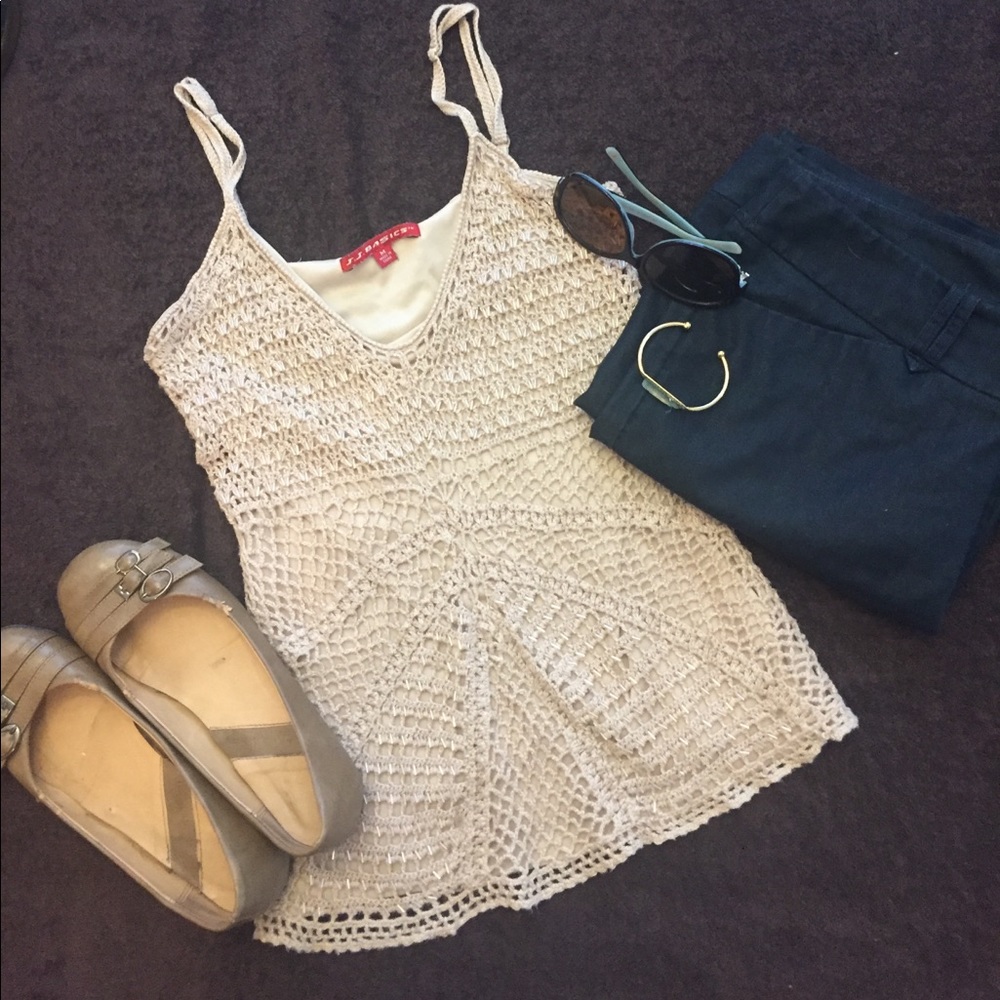 Adjustable Spaghetti string v-neck Blouse