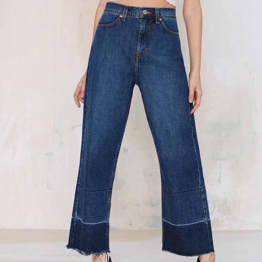 Nasty Gal Wide Leg Jean