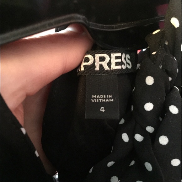 Chiffon high neck tie express dress - Picture 2 of 5