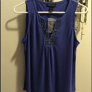 WHBM blue shirt