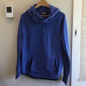 Athleta blue hoodie XL