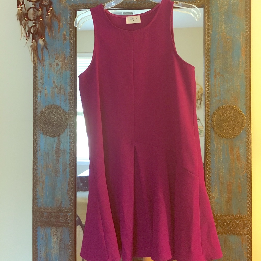 Purple dress