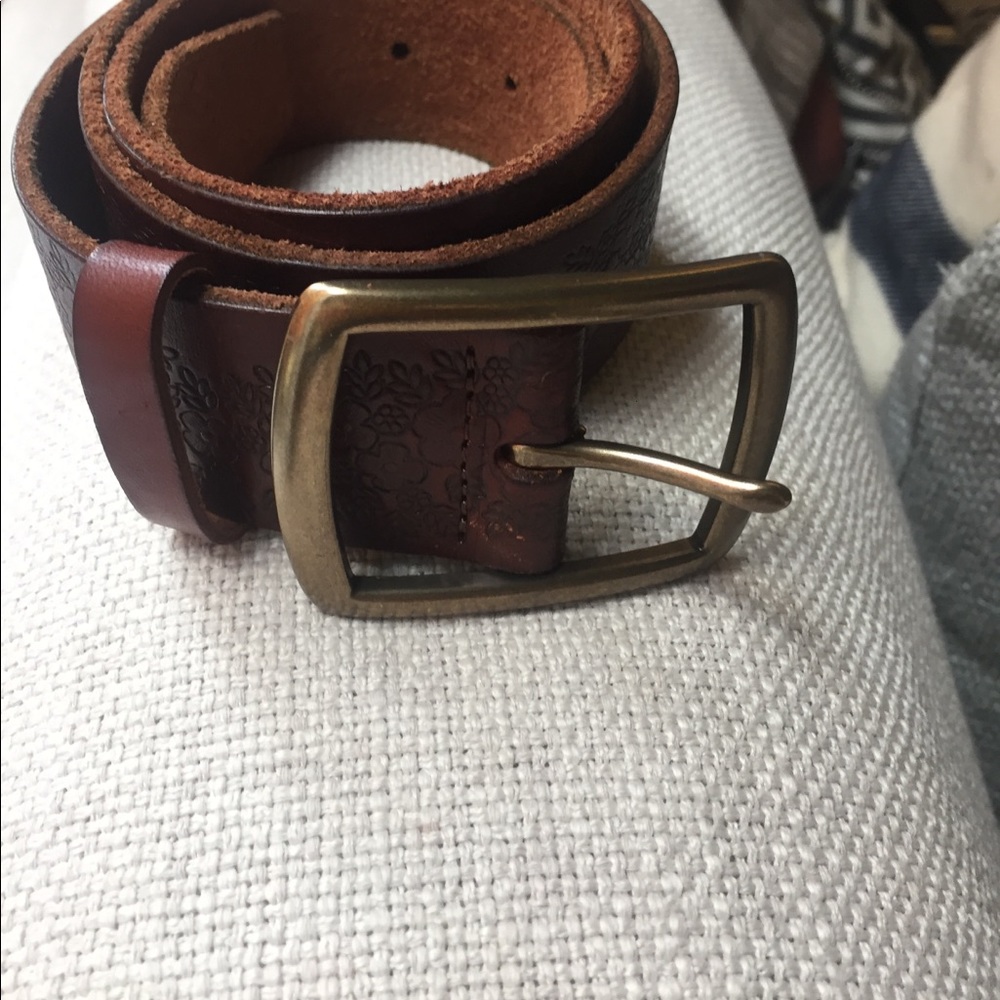 Luck Brand Leather Belt