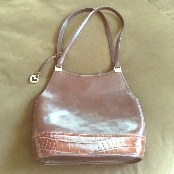 Brighton brown leather shoulder bag - Picture 1 of 8