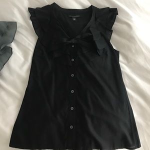 Two Banana Republic Sleeveless Blouses