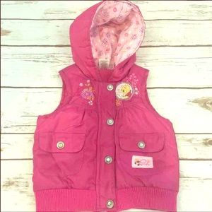 Winnie the Pooh 12 month puff vest baby girl