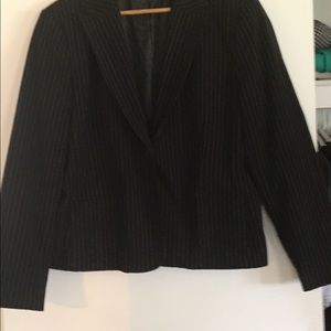 Liz Clairborne pin strip jacket