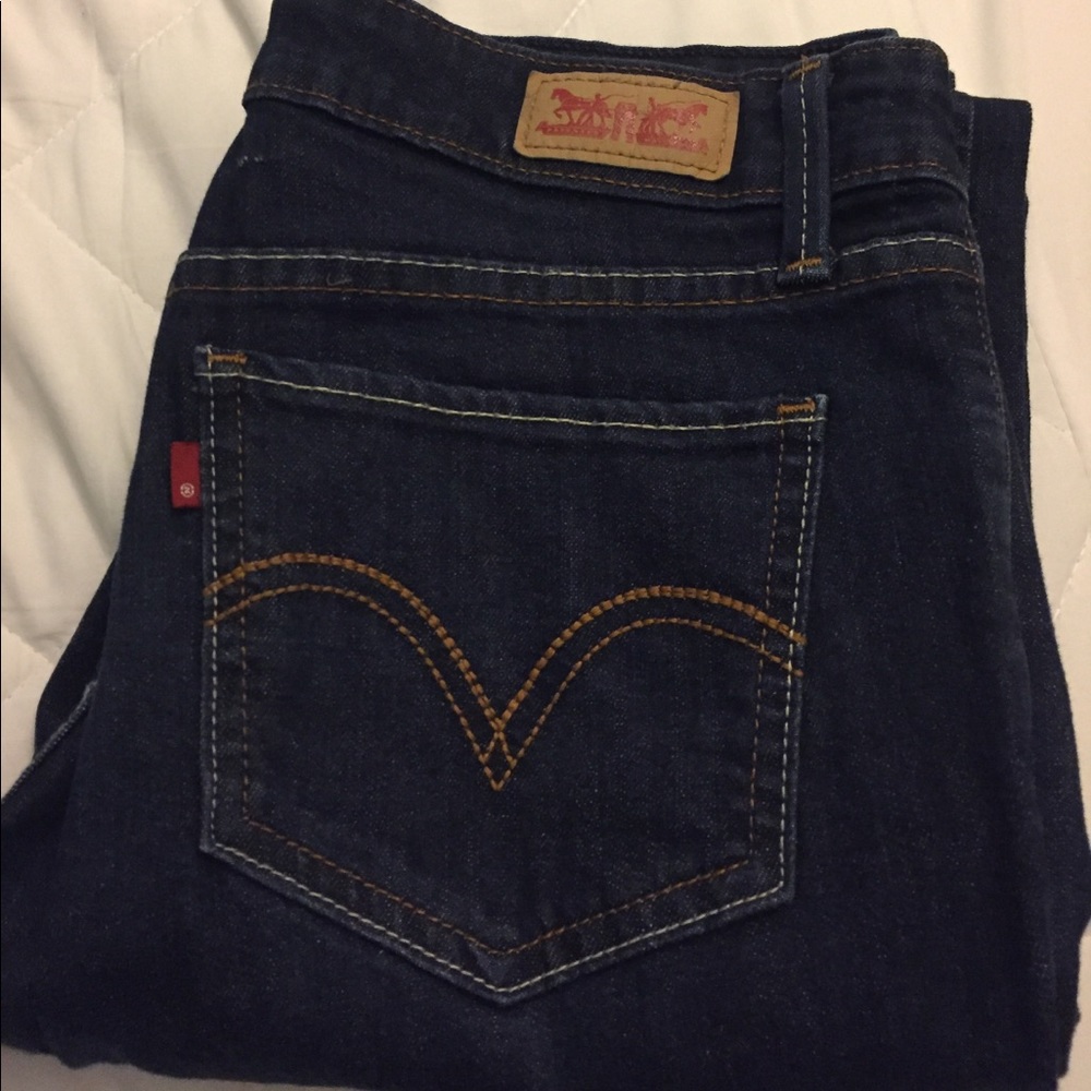 Levi's 518 straight ladies jeans size 5