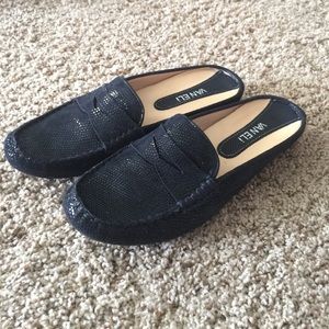 Vaneli Radix Navy Slip-On Loafers