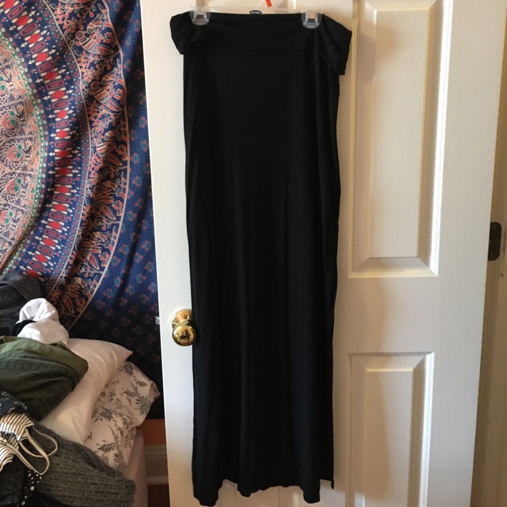 Black Maxi Skirt