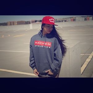 Mayhem Athletics unisex Block Life hoodie