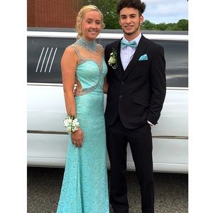 Alexandra's Boutique Turquoise Prom Dress