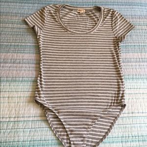 Stripped body suit by Ten Sixty Sherman