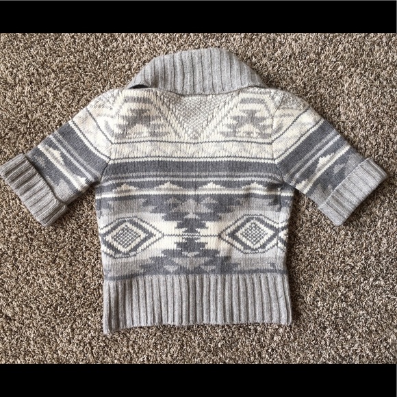 Lauren Ralph Lauren Wool Angora Cropped Cardigan - Picture 2 of 7