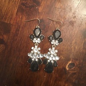 Evening dangle earrings