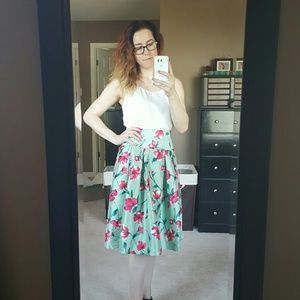 Vintage inspired full skirt