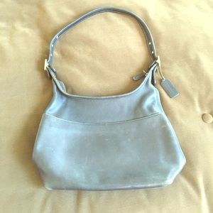 Vintage Coach leather shoulder bag