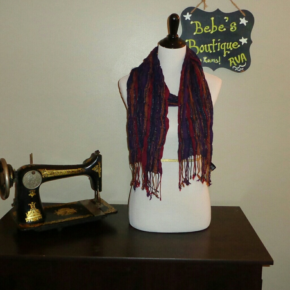 💚Maurices Boho Chic Striped scarf