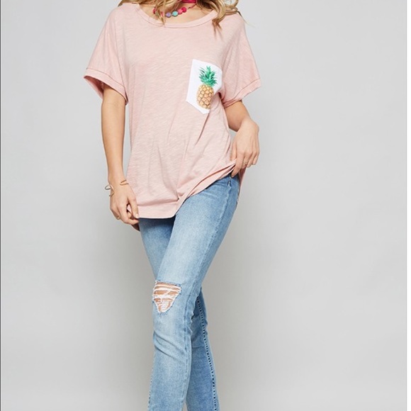 Pineapple Graphic Tee Short Sleeve - Picture 4 of 4