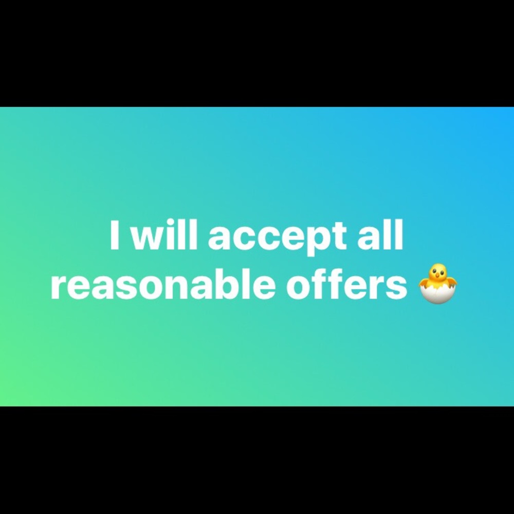 Make me an offer 🖤