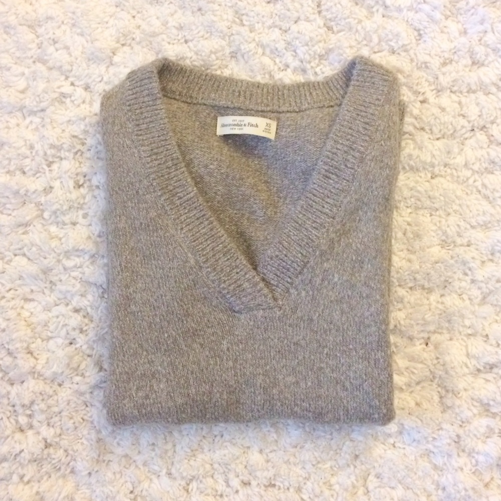A&F Cozy Tan Sweater