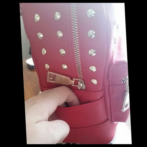 Bebe Triangle Mini Backpack - Red