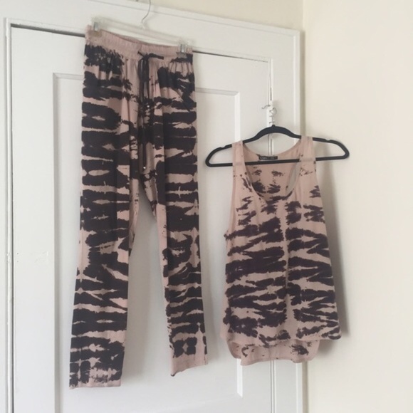 Gypsy 05 Tops - Silk Tie Dye 2 Piece